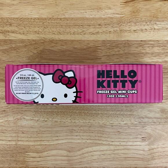 Hello Kitty by Sanrio Freeze Gel Mini Cups 1.5 oz - Picture 7 of 9